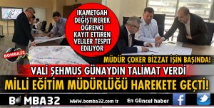 VALİ GÜNAYDIN MİLLİ EĞİTİMİ HAREKETE GEÇİRDİ