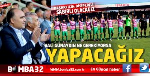 VALİ GÜNAYDIN NE GEREKİYORSA YAPACAĞIZ
