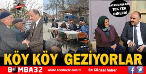 VALİ GÜNAYDIN ŞARKİKARAAĞAÇ VE KÖYLERİNİ ZİYARET ETTİ