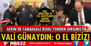 VALİ GÜNAYDIN ŞEHİT YAKINLARI VE GAZİLERLE BULUŞTU