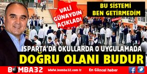 VALİ GÜNAYDIN SON NOKTAYI KOYDU