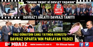 VALİ GÜNAYDIN TRT RADYO’DA DAVRAZ’I ANLATTI