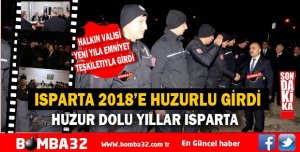 VALİ GÜNAYDIN YENİ YILI EMNİYET TEŞKİLATIYLA KARŞILADI