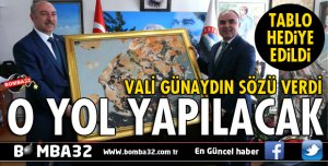 VALİ GÜNAYDIN YENİŞARBADEMLİ'Yİ ZİYARET ETTİ