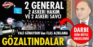 VALİ GÜNAYDIN'DAN GÖZALTILAR İLE İLGİLİ AÇIKLAMA