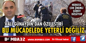 VALİ ŞEHMUS GÜNAYDIN'DAN ÖZELEŞTİRİ