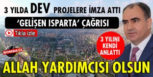 VALİ ÖZKAN 3 YILINI ANLATTI