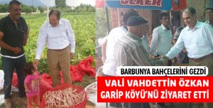 VALİ ÖZKAN KÖYLERİ GEZİYOR