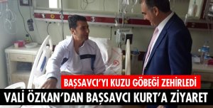 VALİ ÖZKAN'DAN GEÇMİŞ OLSUN ZİYARETİ