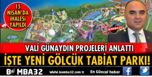 VALİ ŞEHMUS GÜNAYDIN GÖLCÜK'E YAPILACAK PROJELERİ ANLATTI