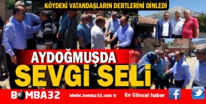 VALİ ŞEHMUS GÜNAYDIN'DAN AYDOĞMUŞ ZİYARETİ 