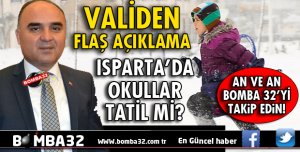 VALİ ŞEHMUS GÜNAYDIN'DAN İLK AÇIKLAMA