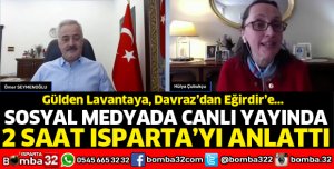 Vali Seymenoğlu 2 saat Isparta'yı anlattı