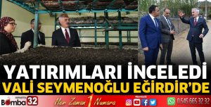 Vali Seymenoğlu Eğirdir'de
