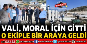 VALİ SEYMENOĞLU O EKİPLE BULUŞTU