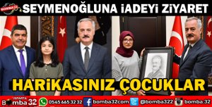 VALİ SEYMENOĞLUNA ÖĞRENCİLERDEN İADEYİ ZİYARET