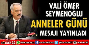 VALİ SEYMENOĞLU'NDAN ANNELER GÜNÜ MESAJI
