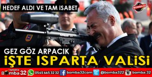 VALİ SEYMENOĞLUNDAN ATIŞ DERSİ