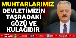 VALİ SEYMENOĞLU'NDAN MUHTARLAR GÜNÜ MESAJI