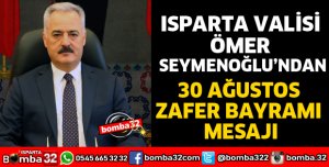 VALİ SEYMENOĞLU'NDAN ZAFER BAYRAMI MESAJI