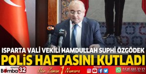 Vali Vekili Polis Haftasını kutladı