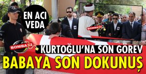 VALİ YARDIMCISI KURTOĞLU SON YOLCULUĞUNA UĞURLANDI