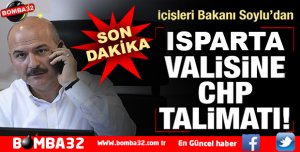 VALİLERE CHP TALİMATI