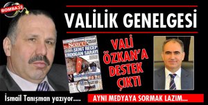 VALİLİK GENELGESİ