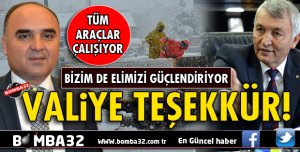 VALİYE TATİL TEŞEKKÜRÜ