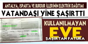 VATANDAŞA FATURA ŞOKU !