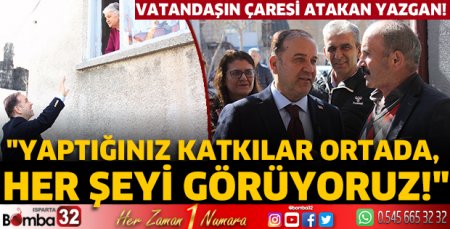 Vatandaşın çaresi Atakan Yazgan! 