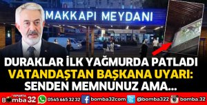 VATANDAŞLARDAN BAŞKANA UYARI