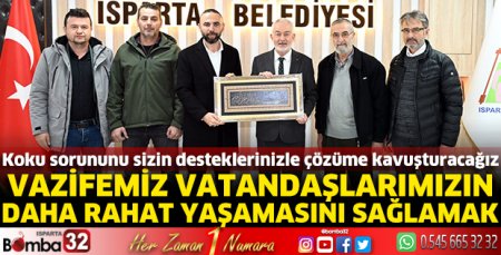 Vazifemiz vatandaşlarımızın daha rahat yaşamasını sağlamak
