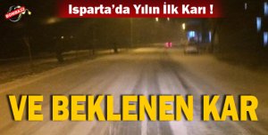 VE BEKLENEN KAR !