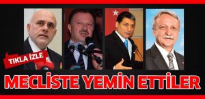 VEKİLLER YEMİN ETTİ...