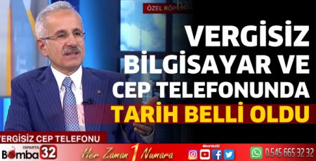 Vergisiz telefonda son aşamaya gelindi