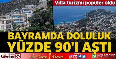 Villa turizmi popüler oldu