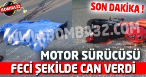 VİRAJI  ALAMADI  FECİ ŞEKİLDE CAN VERDİ