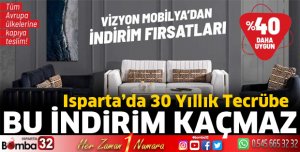 VİZYON MOBİLYA’DAN İNDİRİM FIRSATLARI