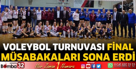 Voleybol Turnuvası Final Müsabakaları sona erdi