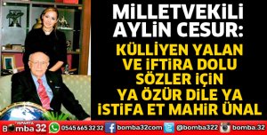 YA ÖZÜR DİLE YA İSTİFA ET