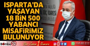 Yabancı misafirlerimize sıcak bakıyoruz