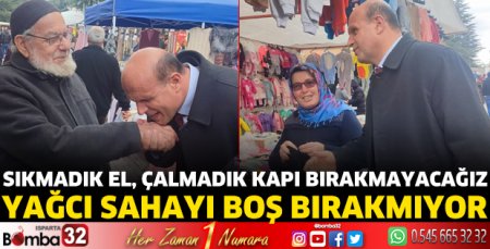 Yağcı sahayı boş bırakmıyor