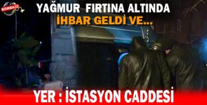 YAĞMUR ÇAMUR ALTINDA...