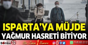 Yağmur hasreti bitiyor