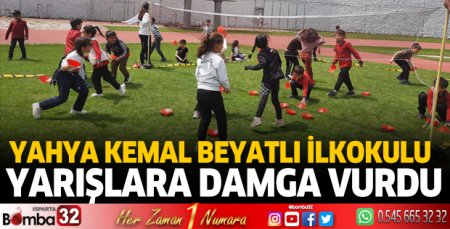 Yahya Kemal Beyatlı İlkokulu yarışlara damga vurdu