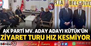 Yakup Kütük'ün ziyaret turu hız kesmiyor