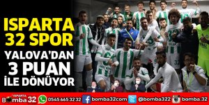 Yalovaspor, Isparta 32 Spor Maçı Canlı