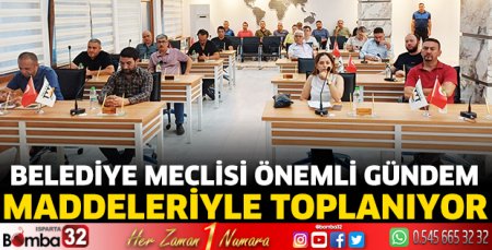 Yalvaç Belediye Meclisi toplanıyor