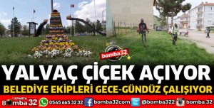 YALVAÇ BELEDİYESİNDEN HUMMALI ÇALIŞMA